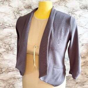 Maurices Gray Open Front Blazer